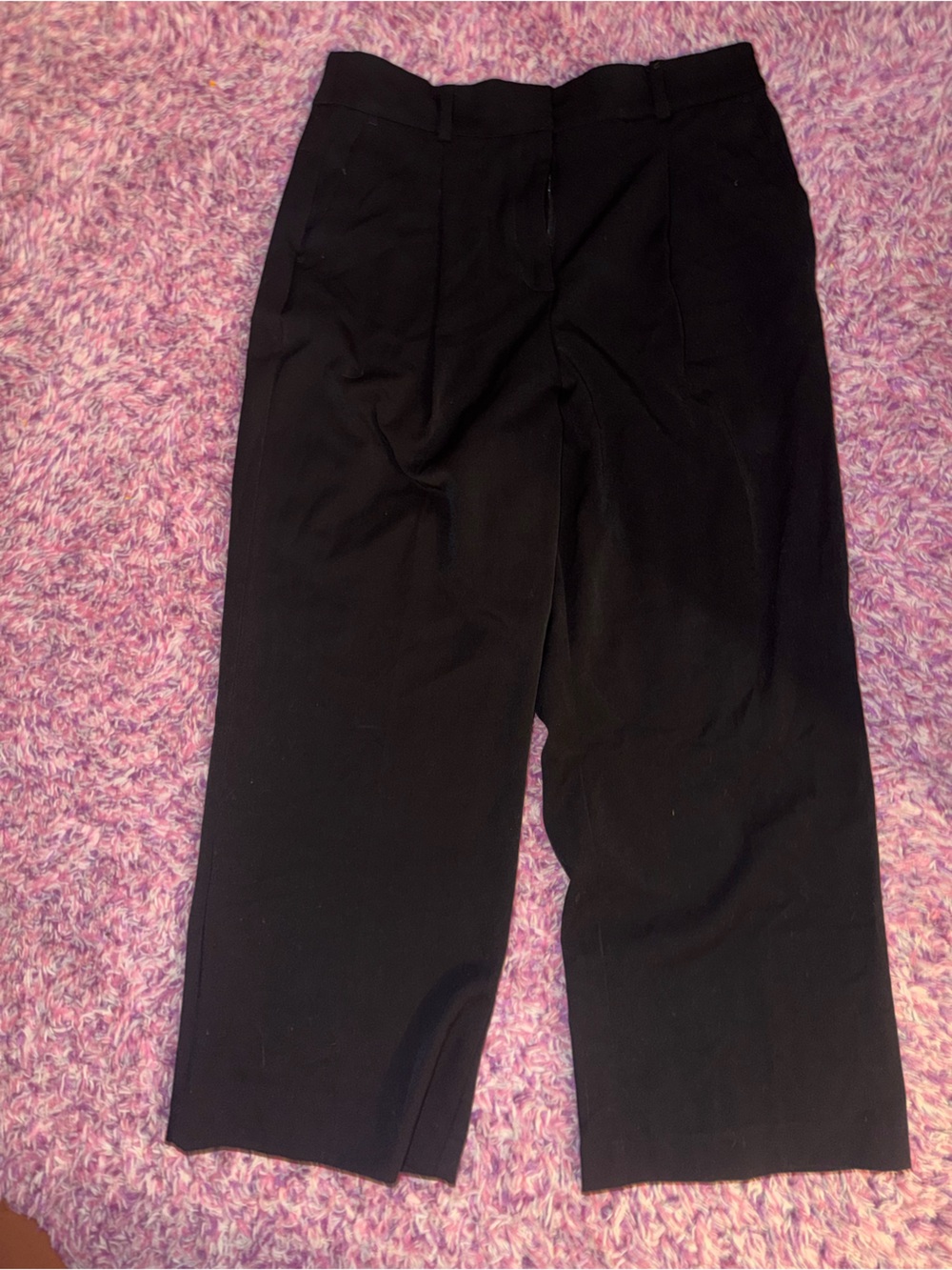 LOFT Black Peyton Trouser